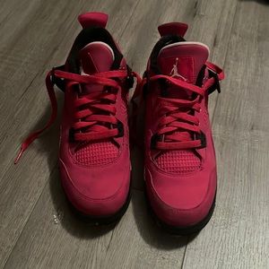 Cherry Pink Jordan 4s